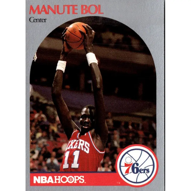 1990 Hoops Manute Bol #424