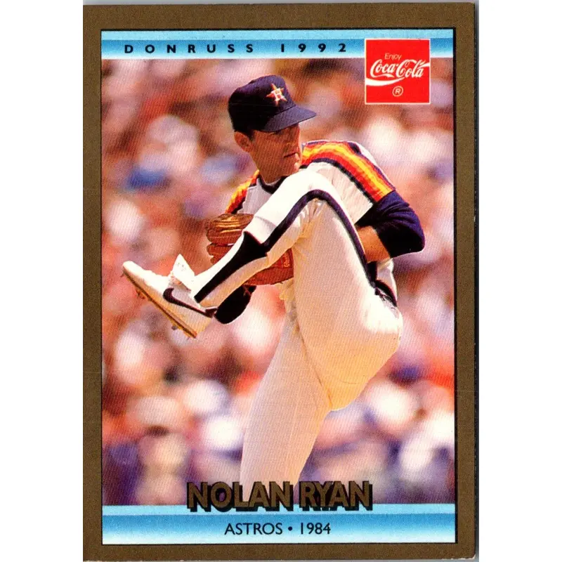 1992 Donruss Coca-Cola Nolan Ryan Nolan Ryan #18