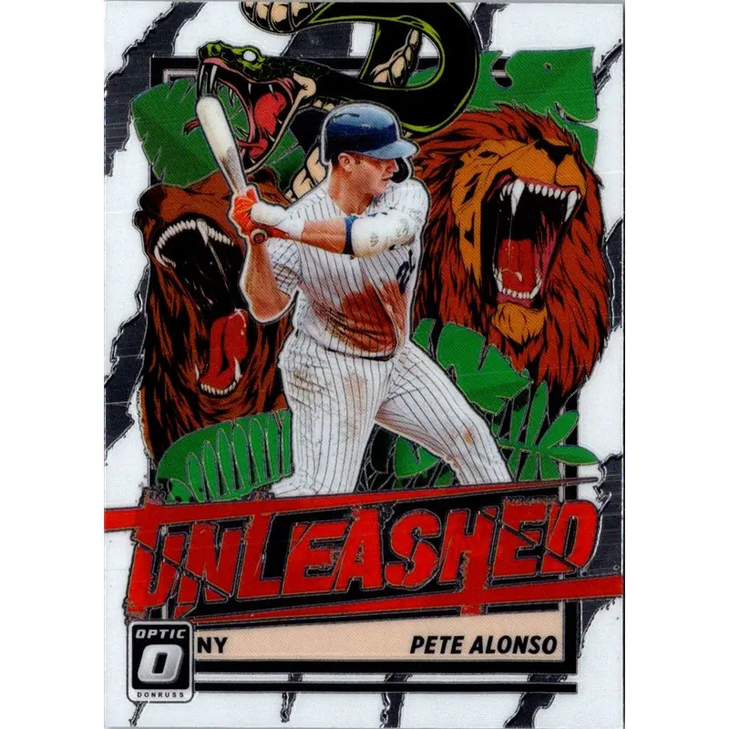 2021 Donruss Optic Unleashed Pete Alonso #UNL4