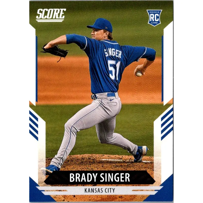 2021 Panini Chronicles Score Brady Singer #7 Rookie