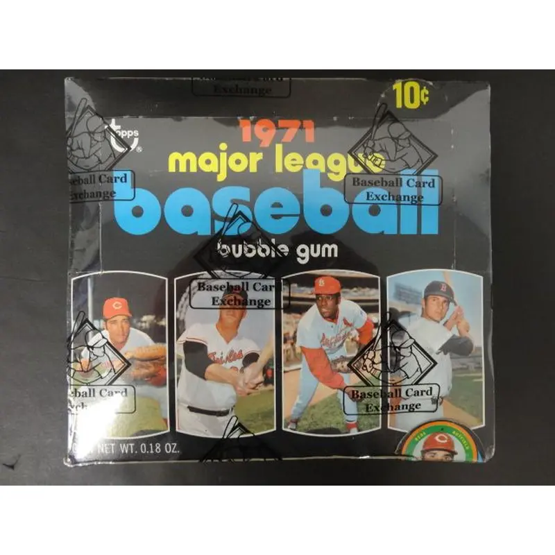 1971 Topps Baseball Unopened Wax Box (Authenticate)
