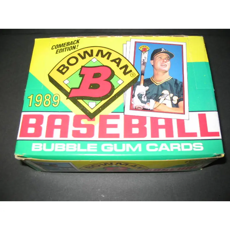 1989 Bowman Baseball Unopened Wax Box