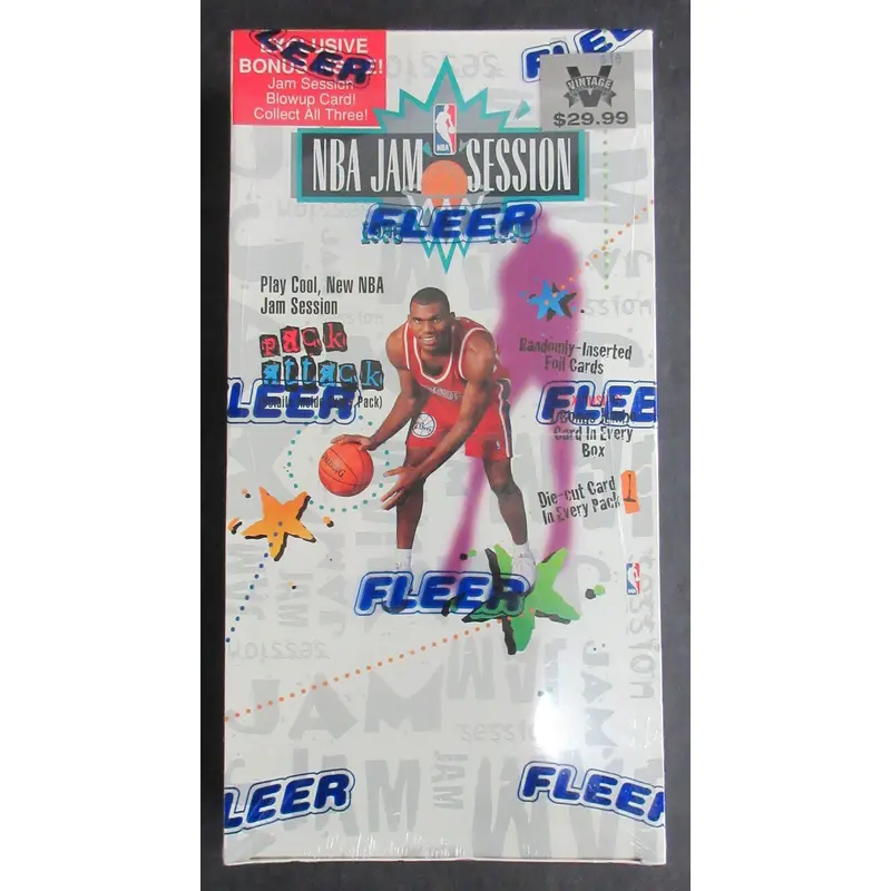 1995/96 Fleer Jam Session Basketball Box (24/8)