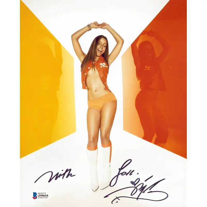 Mya Harrison "With Love" Authentic Signed 8x10 Photo Autographed BAS #Z99654