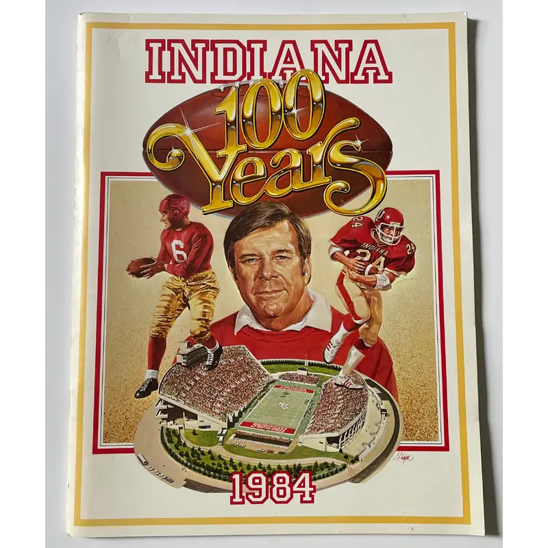 1984 Indiana University Football Media Guide