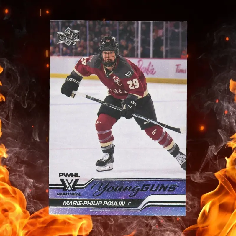 2024-25 Upper Deck PWHL MARIE-PHILIP POULIN Young Guns #65