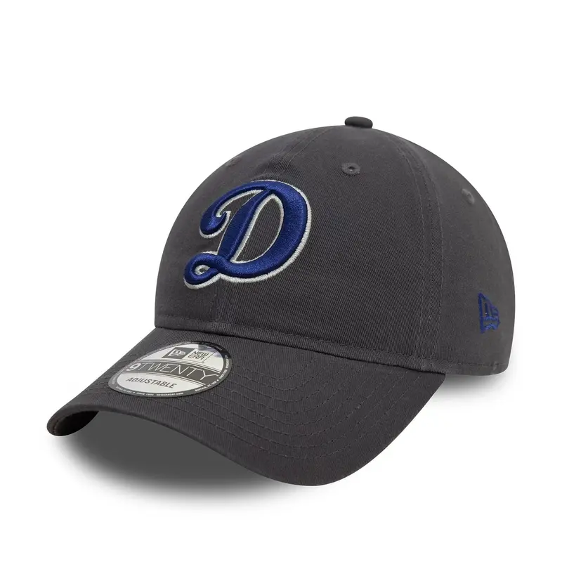 New Era - MLB Core Classic - Los Angeles Dodgers - 9TWENTY  - Dark Grey/Blue Logo