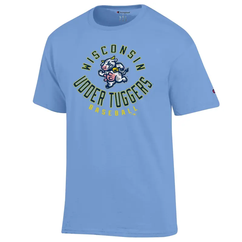 Udder Tuggers Champion Light Blue Tee
