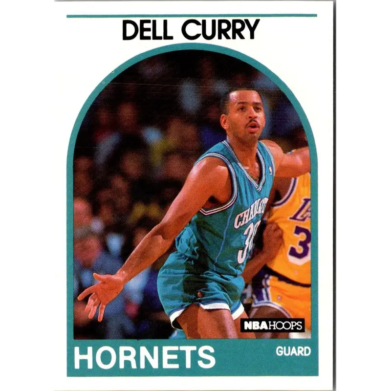 1989 Hoops Dell Curry #299