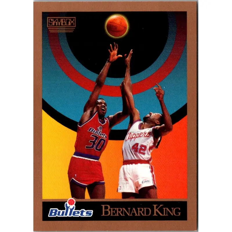 1990 SkyBox Bernard King #291