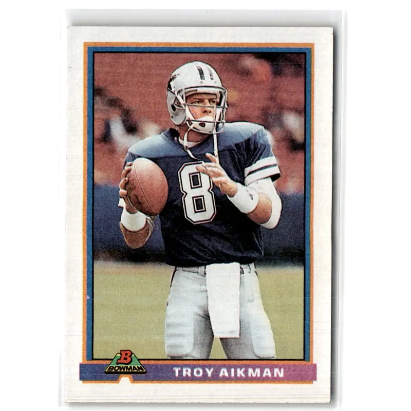 1991 Bowman Troy Aikman #113