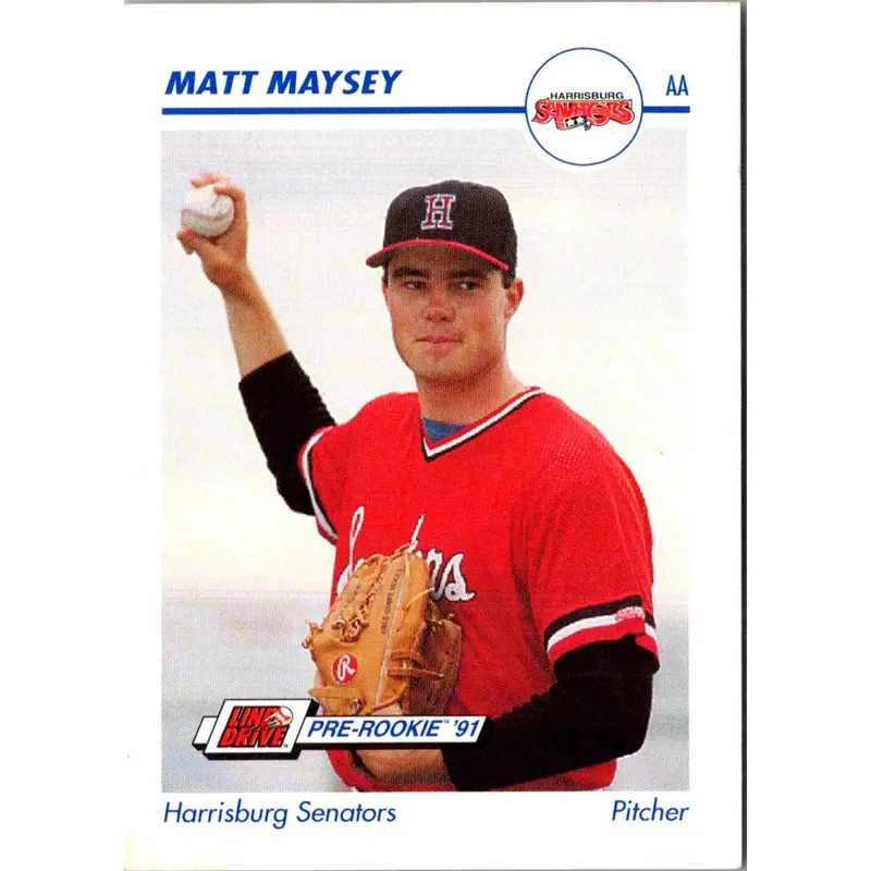 1991 Line Drive AA Matt Maysey #264