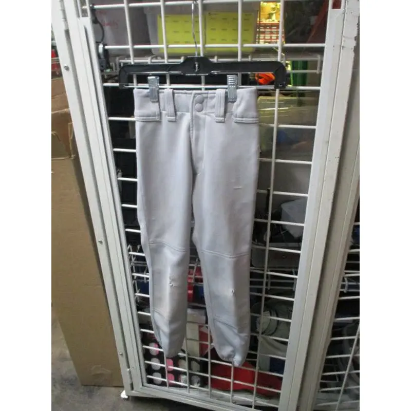Used Mizuno Elastic Bottom Pants Youth Size Small - torn knees