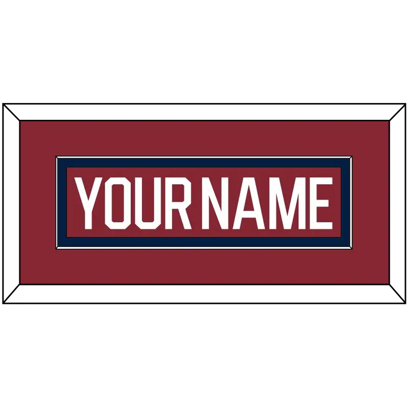 Washington Nameplate - 2015 Winter Classic Garnet - Single Mat 2