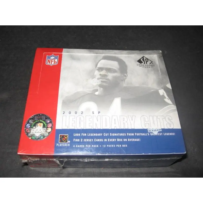2002 Upper Deck SP Legendary Cuts Football Box