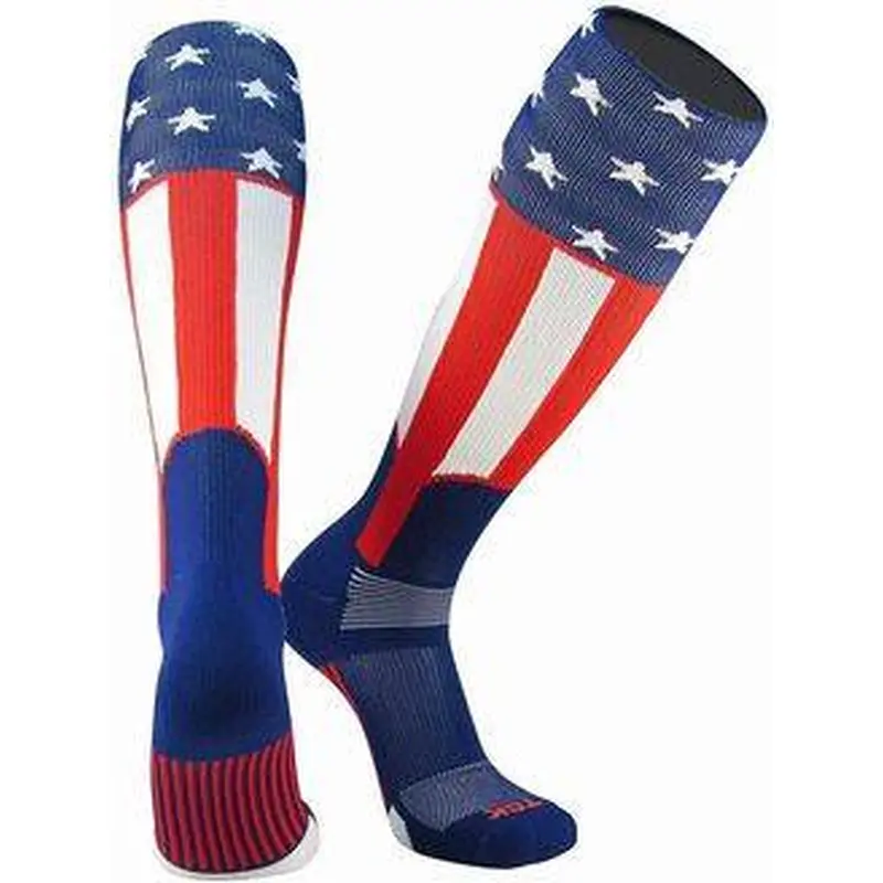 New TCK Uncle Sam Stirrup Socks Large