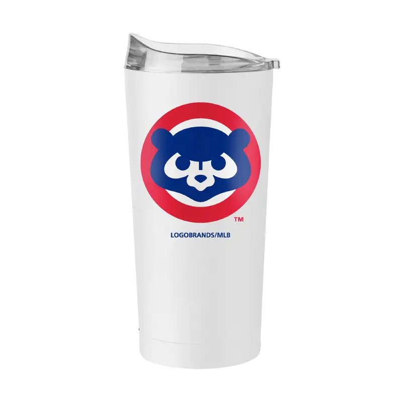 Vintage Chicago Cubs 1984 White 20oz Powder Coat Tumbler