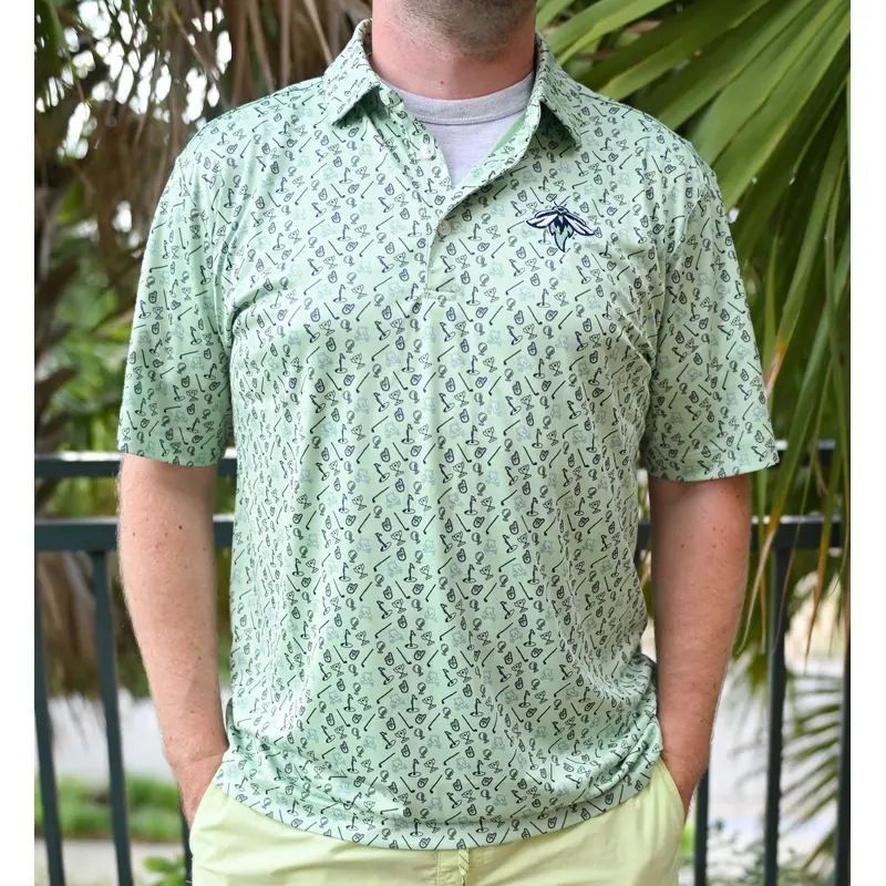 CSW Fireflies Sage Leaf Prodigy Polo