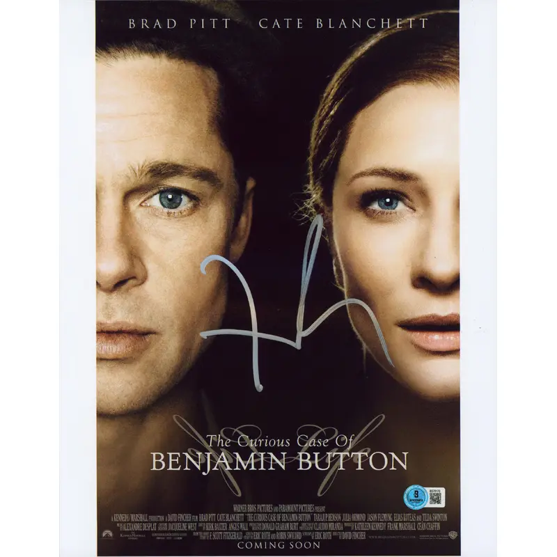 David Fincher The Curious Case Of Benjamin Button Signed 11x14 Photo BAS BS78179