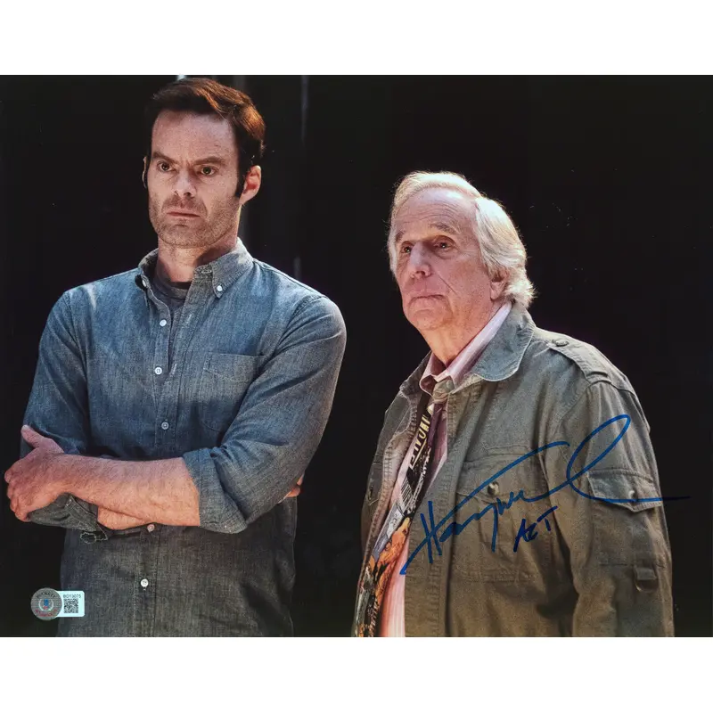 Henry Winkler Barry "Art" Authentic Signed 11x14 Photo Autographed BAS #BD13075