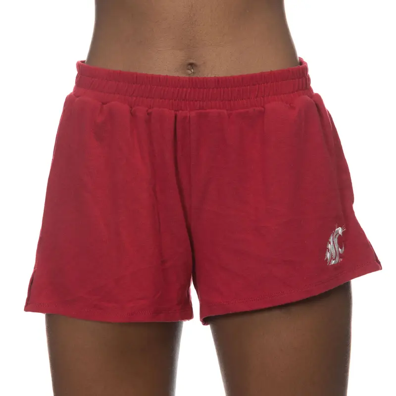 Zoozatz Ladies Crimson Shorts With Pockets