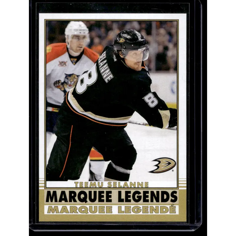 2020-21 O-Pee-Chee - Retro Blank Back - Marquee Legends - Teemu Selanne #545
