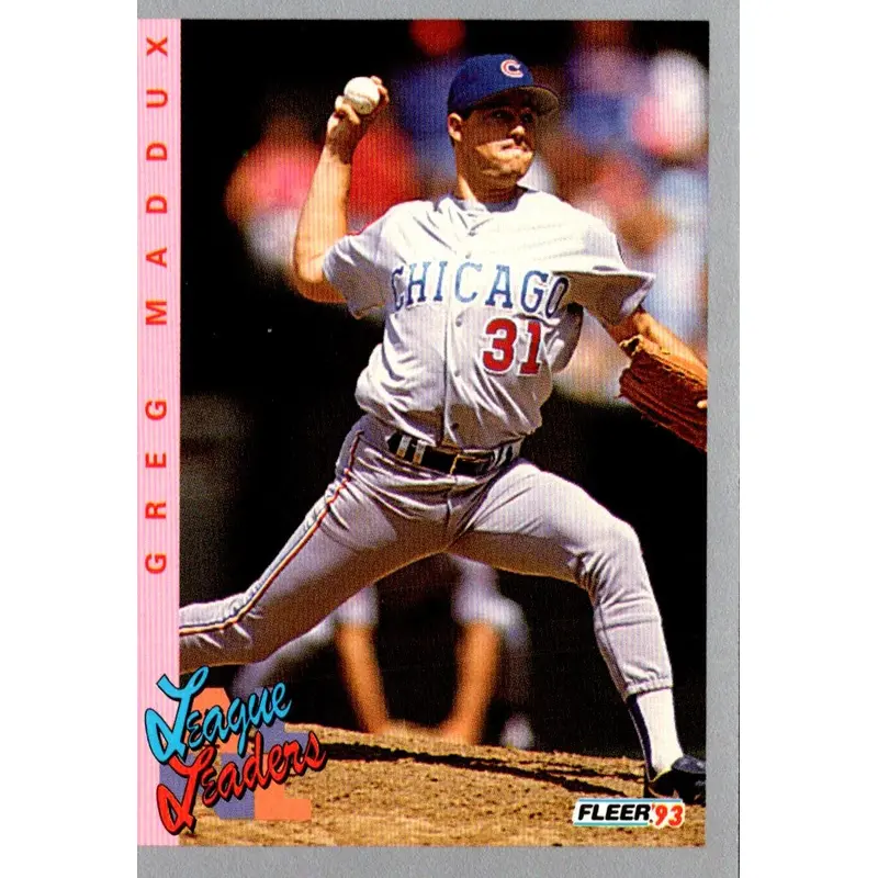 1993 Fleer Greg Maddux #707