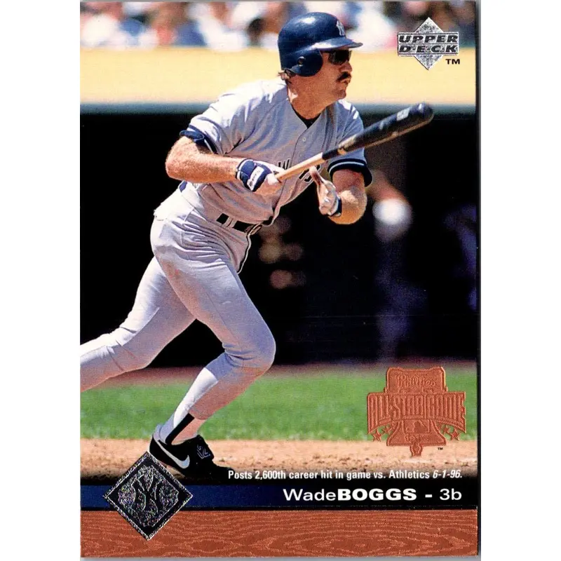 1997 Upper Deck Wade Boggs #125