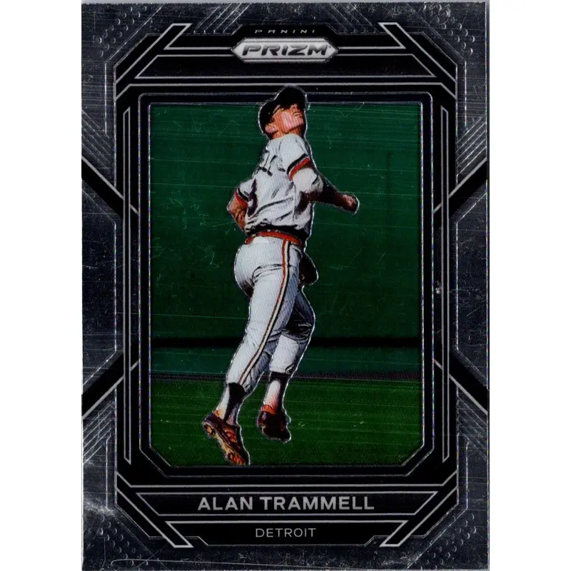 2023 Panini Prizm Blue Ice Alan Trammell #238