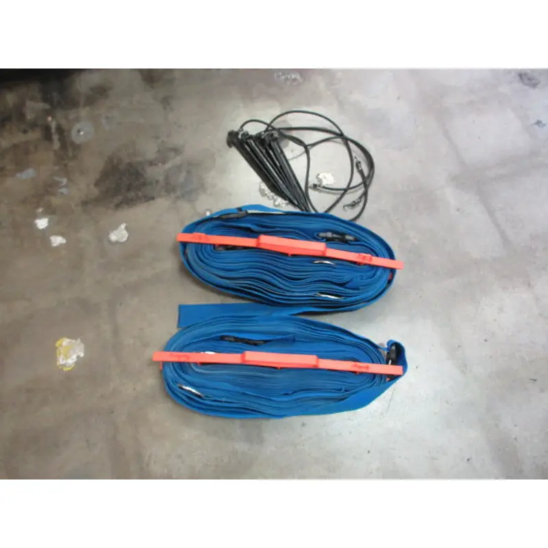 Used Outdoor Volleyball Boundary Netting w/ Stakes