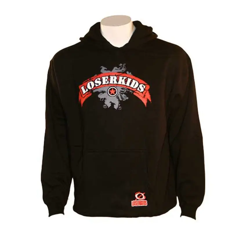 Loserkids - Scroll Black Pullover Hoodie
