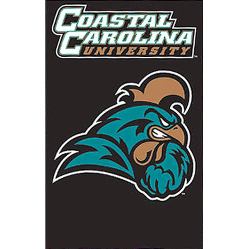 Coastal Carolina Chanticleers Premium Applique Banner - Party Animal