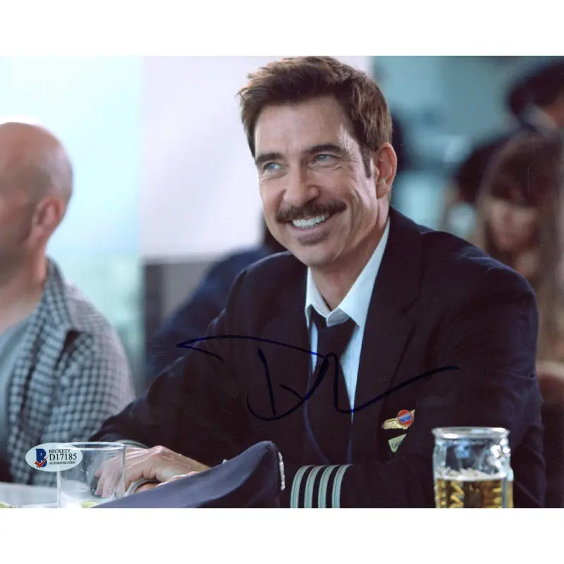 Dylan McDermott LA to Vegas Authentic Signed 8x10 Photo Autographed BAS #D17185