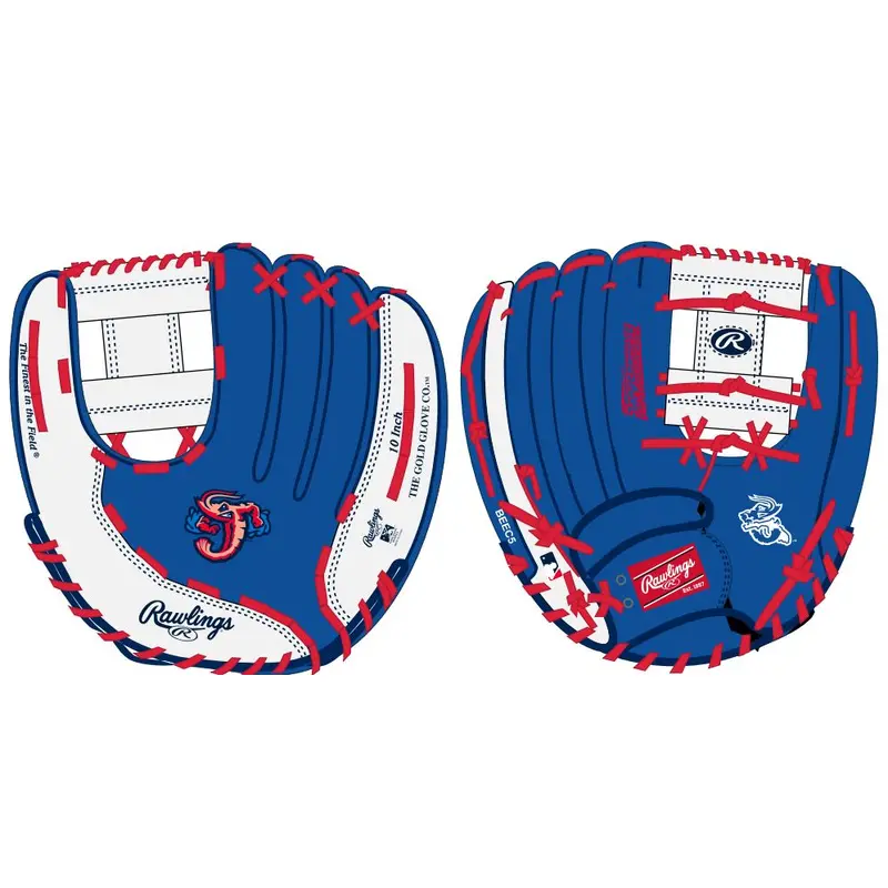 Jacksonville Jumbo Shrimp Rawlings Youth 10" Glove