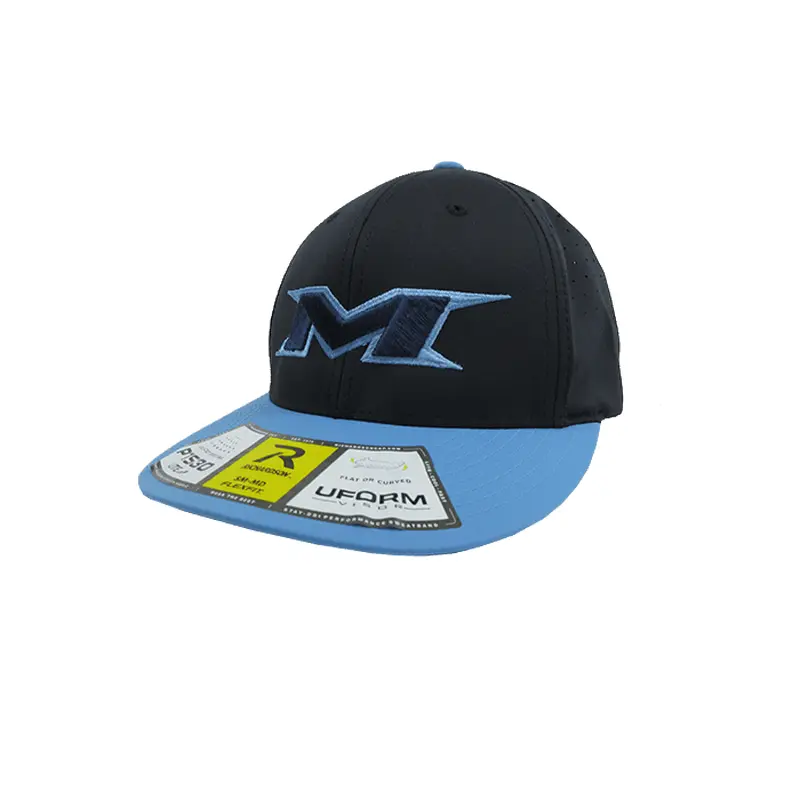Miken Hat by Richardson (PTS30) Carolina/Navy/Navy/Carolina/Navy
