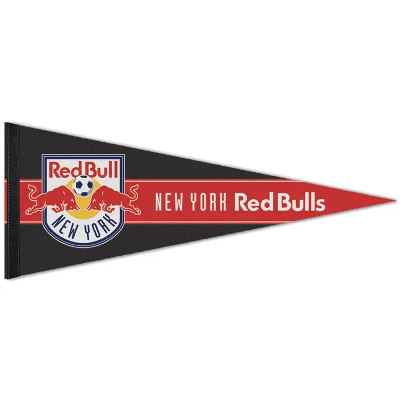 New York Red Bulls Official MLS Soccer Team Premium Felt Pennant - Wincraft