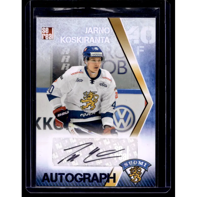 2016 Cereal Team Finland Autograph - Jarno Koskiranta #FIN-AUT-014 /50