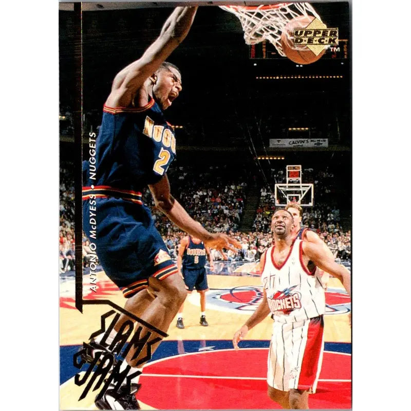 1995 Upper Deck Slams & Jams Jumbos Antonio McDyess #360