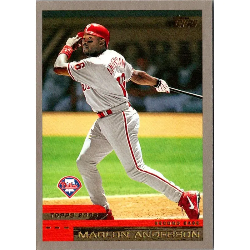 2000 Topps MVP Promotion Marlon Anderson #341