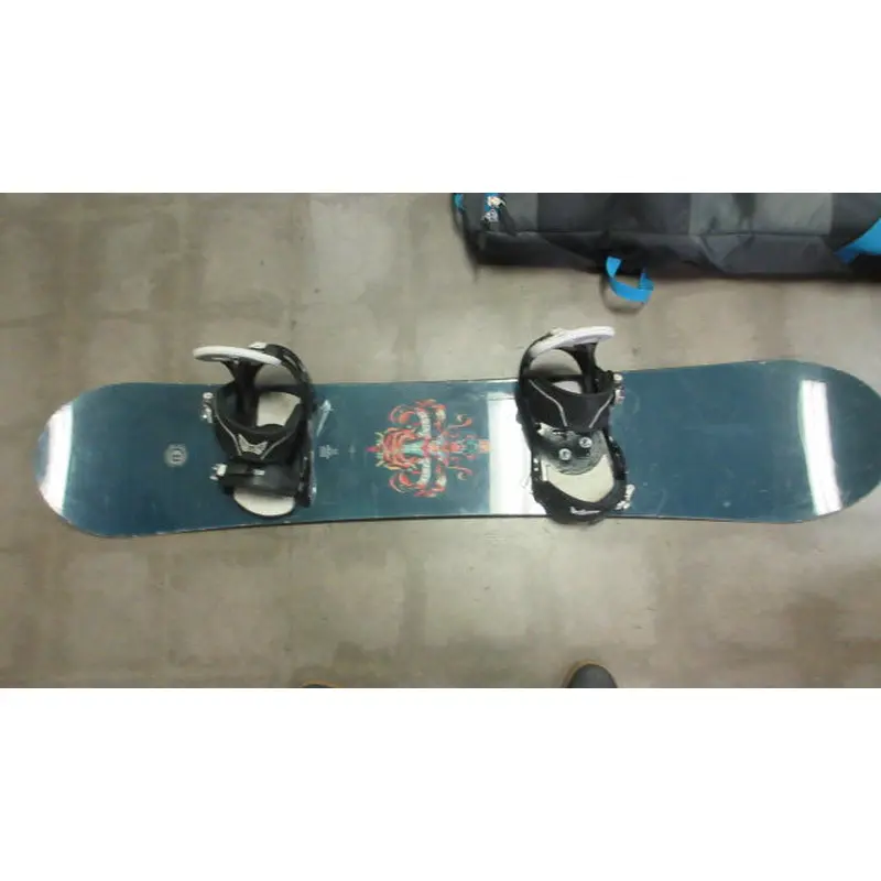 Used Burton Canyon 156cm Snowboard With Burton Bindings