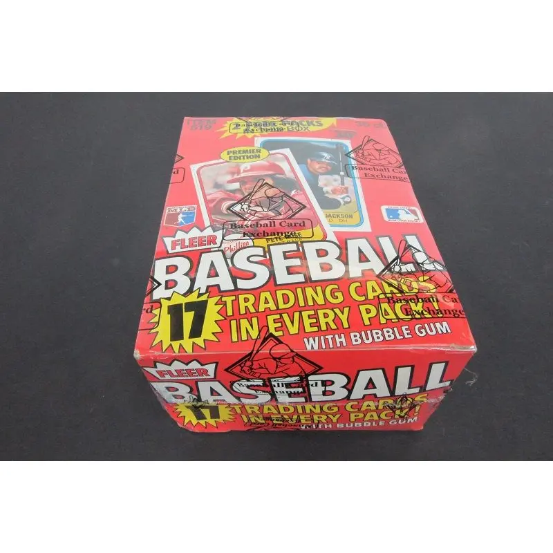 1981 Fleer Baseball Unopened Wax Box (FASC)