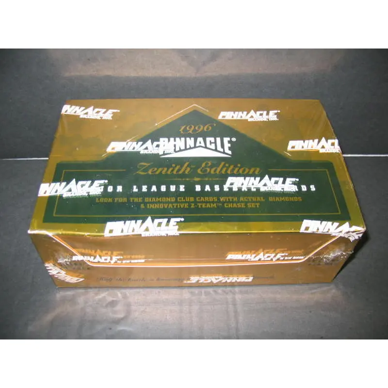 1996 Pinnacle Zenith Baseball Box