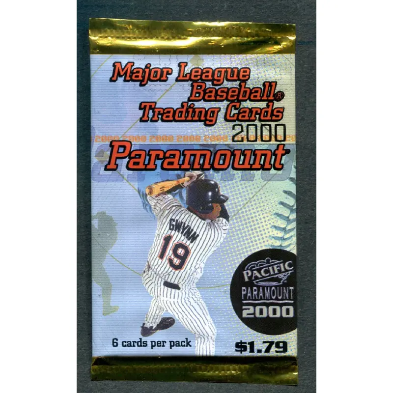 2000 Pacific Paramount Baseball Unopened Pack (Retail)