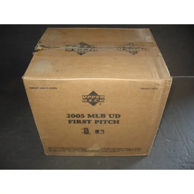 2005 Upper Deck First Pitch Baseball Case (20 Box)
