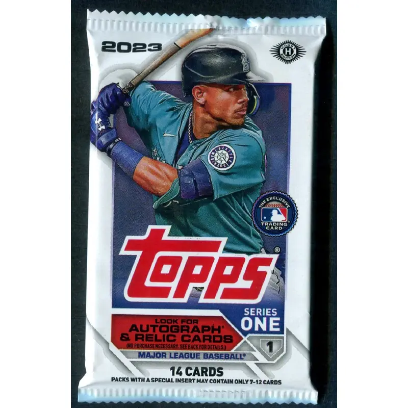 2023 Topps Baseball Unopened Series 1 Pack (Hobby) (14)
