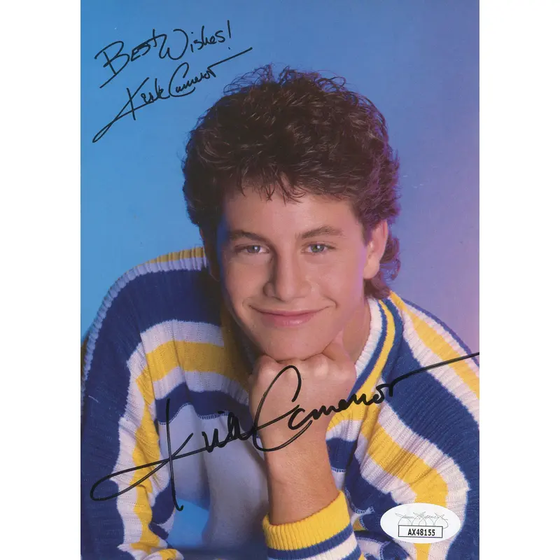 Kirk Cameron Growing Pains Authentic Signed 5x7 Photo Autographed JSA #AX48155