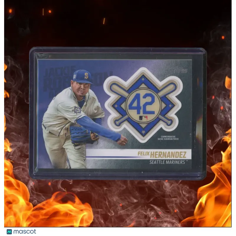 2018 Topps Update Felix Hernandez Commemorative Patch #JRP-EH