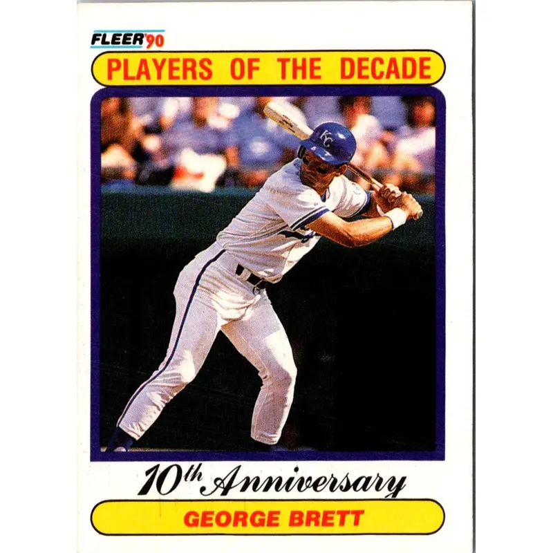 1990 Fleer George Brett #621A
