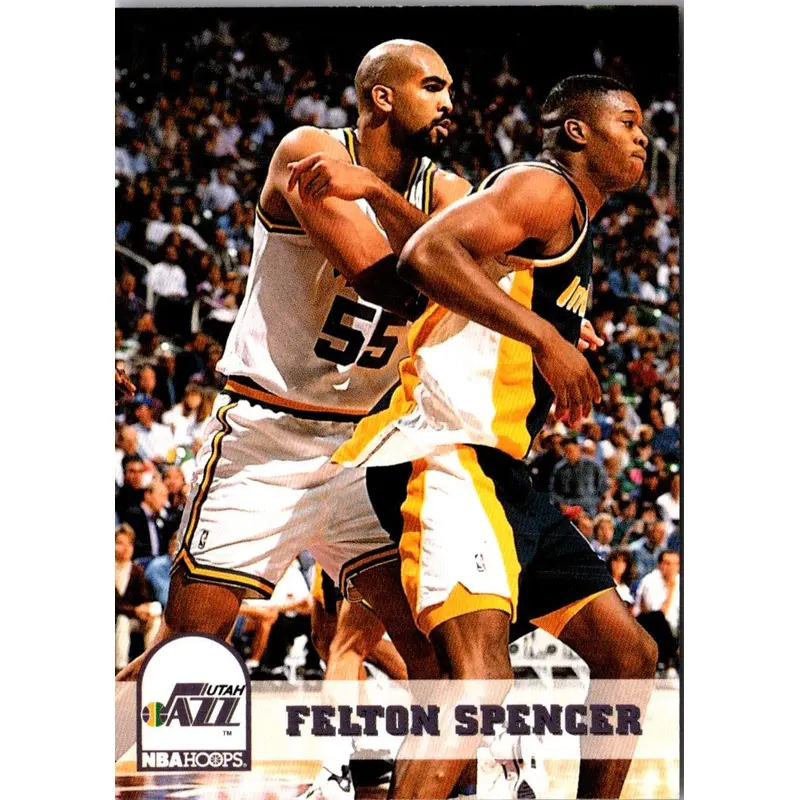 1993 Hoops Felton Spencer #414