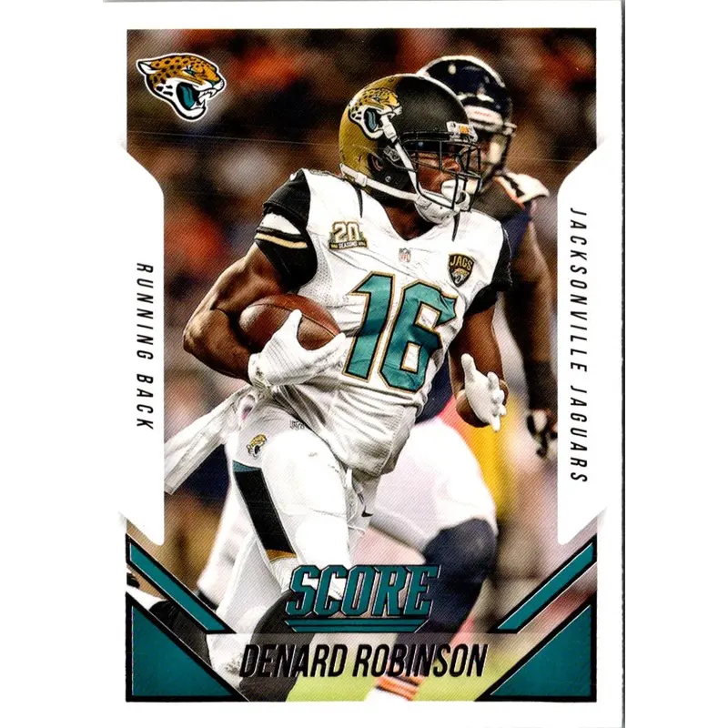 2015 Score Scorecard Denard Robinson #167